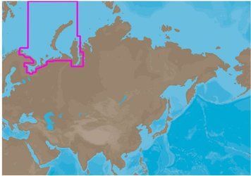 Карта MAX Північно-Західне узбережжя Росії M202_ фото