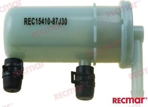 Фильтр топливный Suzuki DF25V (2 цилиндра)/DF40-140T, Recmar 1541087J30_RM фото