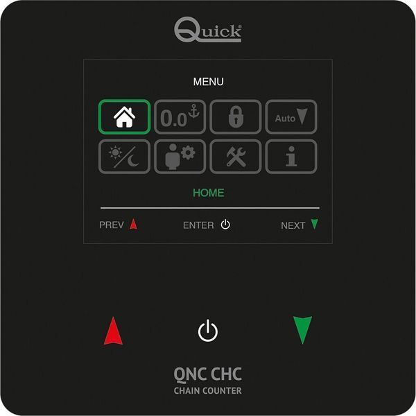 Лічильник ланцюга для якірної лебідки, QNC CHC, врізний, Quick FNQNCCHCF000A00 фото