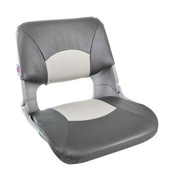 Кресло складное мягкое SKIPPER, цвет серый/красный 1061018 фото