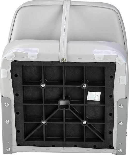 Кресло мягкое складное, высокая спинка, обивка винил, цвет серый, Marine Rocket 75127G-MR фото