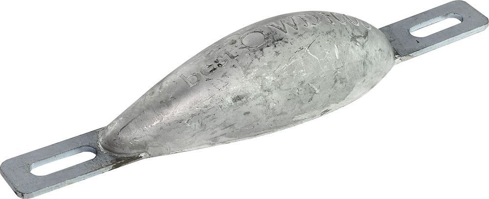 Анод алюмінієвий для корпусу судна, 177x56x35 мм WD1000A фото