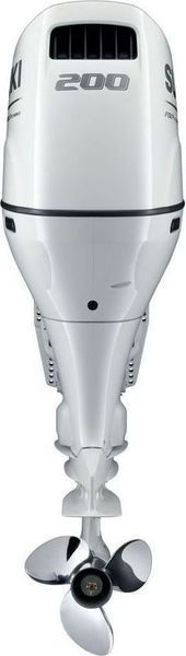 Мотор лодочный Suzuki DF200ATX, белый DF200ATX_white фото