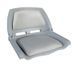 Крісло пластмасове складане з підкладкою Molded Fold-Down Boat Seat,сірий/блакитний 75109GB фото 1
