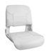 Кресло пластмассовое складное с подложкой All Weather High Back Seat, белое 75140W фото 1