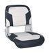 Кресло пластмассовое складное с подложкой All Weather High Back Seat, белое 75140W фото 9