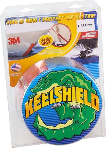 Защита киля KeelShield, 2.44 м, светлосерый цвет KS8LGY фото