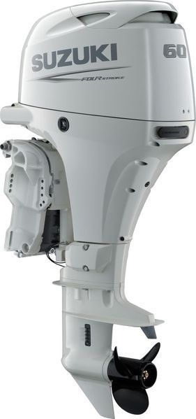 Мотор лодочный Suzuki DF60ATL, белый DF60ATL_white фото