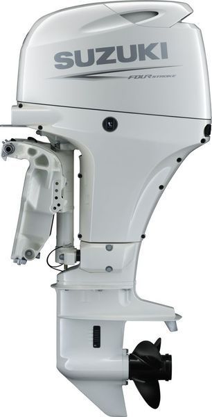 Мотор лодочный Suzuki DF60ATL, белый DF60ATL_white фото