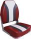 Кресло складное мягкое High Back Rainbow Boat Seat, красный/белый 75107RCW фото 5