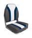Кресло складное мягкое High Back Rainbow Boat Seat, красный/белый 75107RCW фото 1